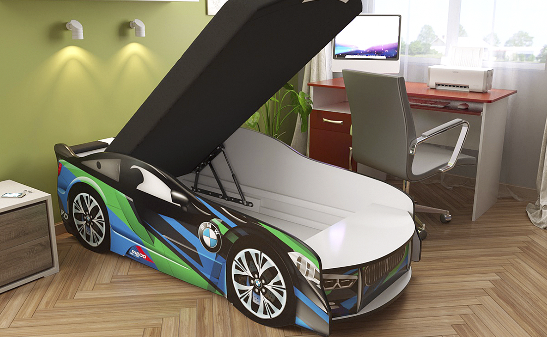 Кровать детская серия Space - BMW #5
