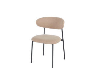 Стілець Amanda темний беж/білий